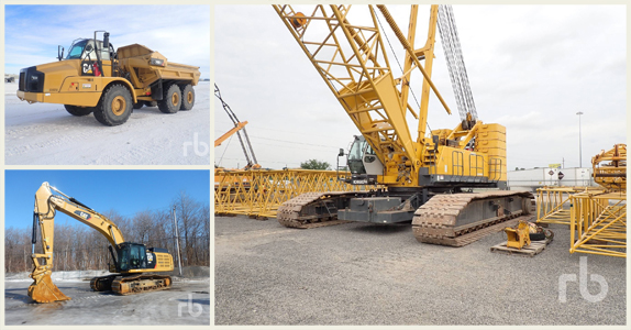 Construction equipment & machines Construction equipment & machines for sale at Rtichie Bros.